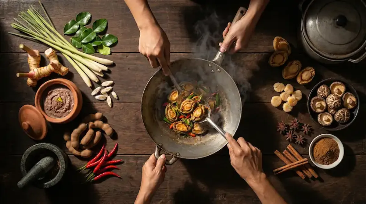 ម៉ឺនុយម្ហូបការខ្មែរ-ចិន ភ្នំពេញ | ការជ្រើសរើសម្ហូប និងការតម្រៀបលំដាប់លំដោយ