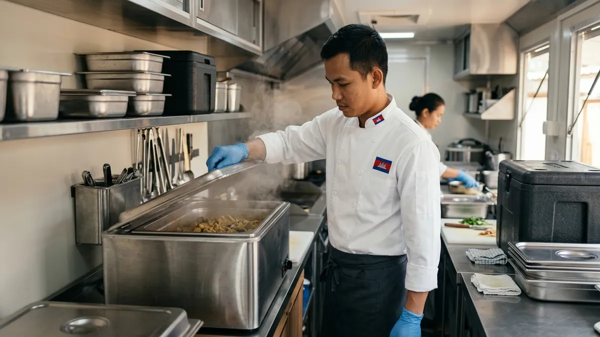 អនាម័យនិងសុវត្ថិភាពម្ហូបអាហារ ក្នុងពិធីមង្គលការធំៗ