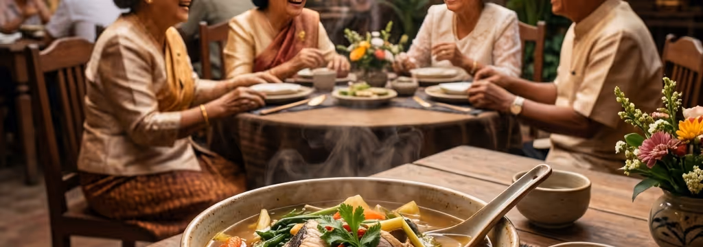 ម្ហូបក្តៅៗ និងរសជាតិដូចគ្នាគ្រប់តុ