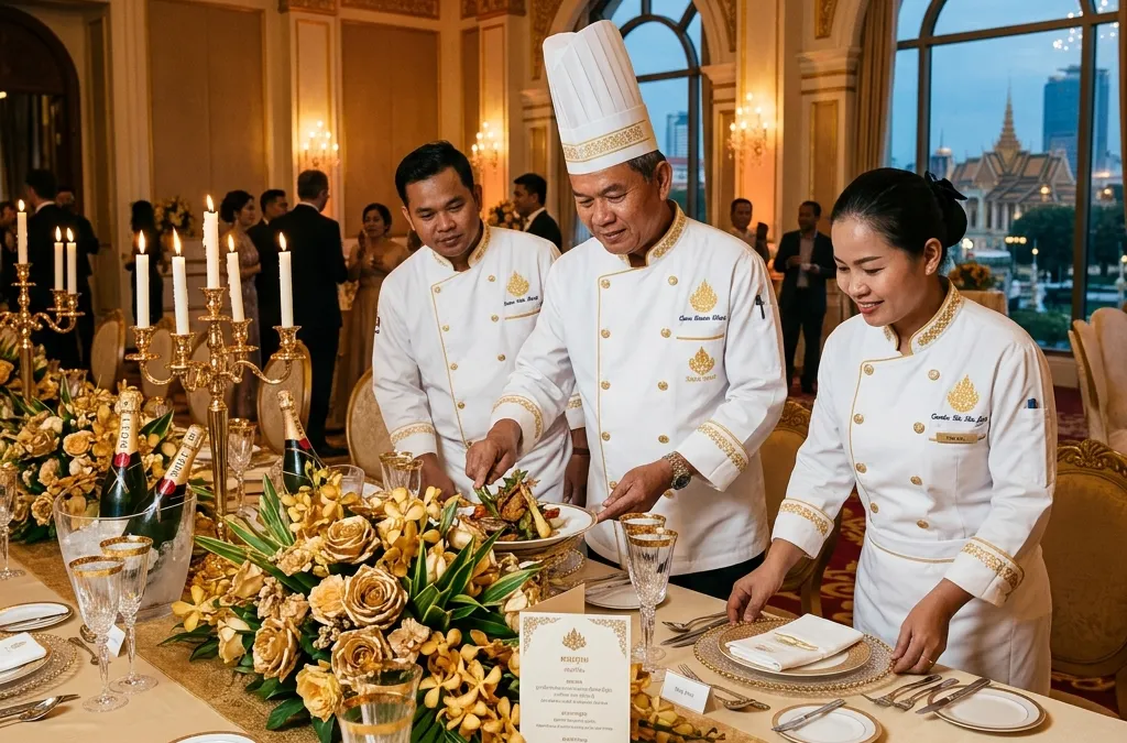របៀបជ្រើសរើសក្រុមចុងភៅនៅភ្នំពេញ - CKM Premium Catering
