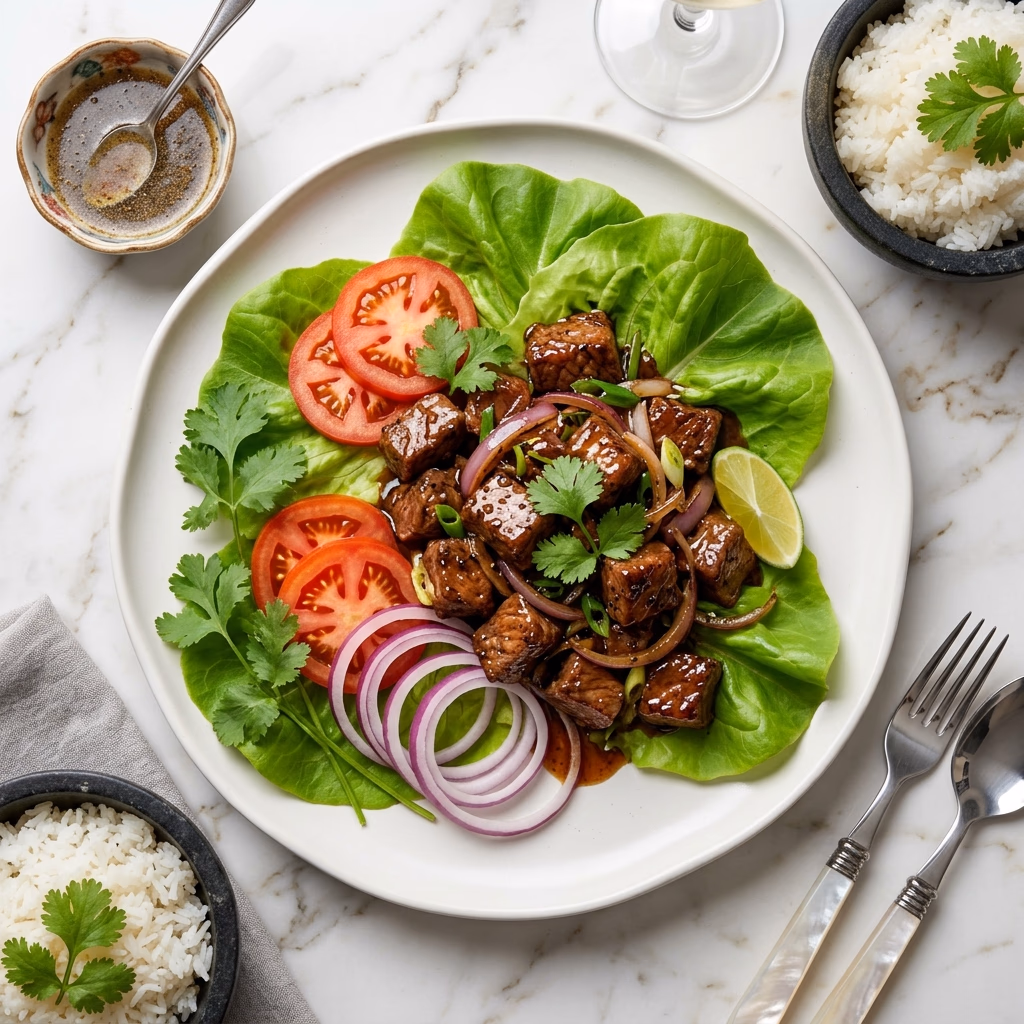 សេវាកម្មម្ហូបការ - សាច់គោឡុកឡាក់គុណភាពខ្ពស់
